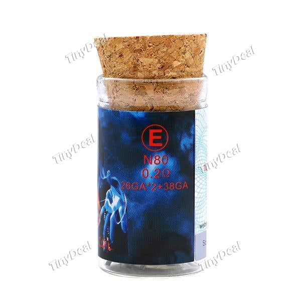 6 x Authentic Demon Killer Pre-built N80 0.2ohm Flame Coil Wire for RTA RDA RBA Coil Building