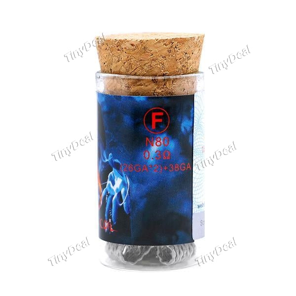 6 x Authentic Demon Killer Pre-built N80 0.3ohm Flame Coil Wire for RTA RDA RBA Coil Building