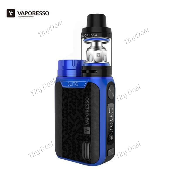 Authentic Vaporesso SWAG 80W TC 3.5ML NRG SE Tank Starter Kit - Blue