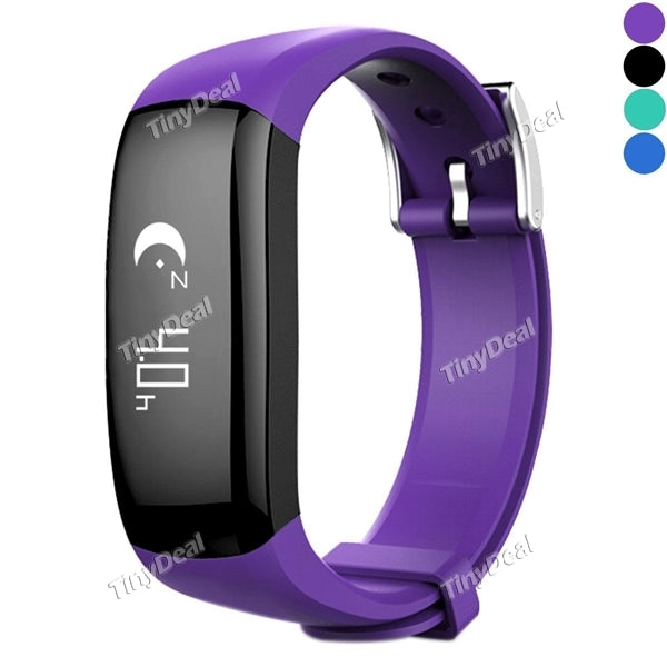 P6 0.86'' OLED IP67 Waterproof Smart Bracelet Activity Tracker Sports Pedometer Call SMS Reminder USB Quick Charge