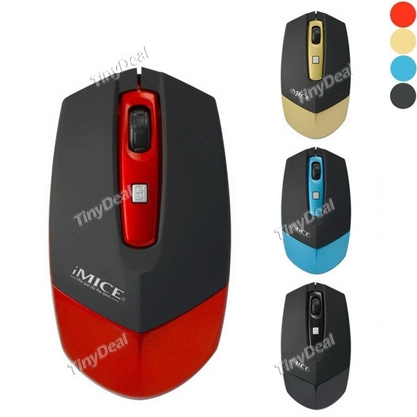 iMice E-2350 Business Office Wireless PC Gaming Mouse Notebook Mouse 2000DPI 2.4Ghz for Laptop