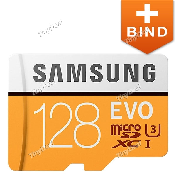 2 Pcs Upgraded Version SAMSUNG 128GB EVO Class 10 Micro SDXC UHS-3 4K up to 100MB/s Memory Card