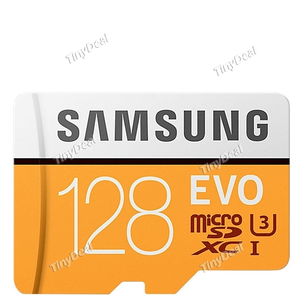 Upgraded Version SAMSUNG 128GB EVO Class 10 UHS-3 4K up to 100MB/s Micro SDXC Memory Card for Car DVR