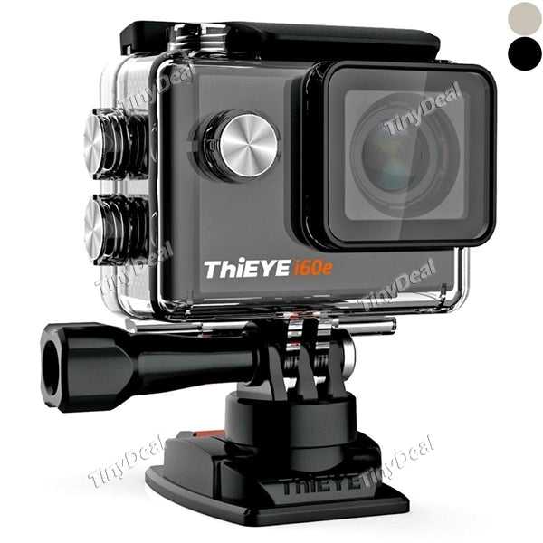 ThiEYE i60e 4K Wifi Action Camera 2'' HD Screen 12MP Waterproof Video Sport Camera 170 Wide Angle APP Control