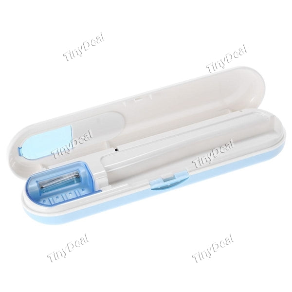 UV Toothbrush Sanitizer Light Travel Zero Germ UV Light 6-8 Minutes Electric Single Brush Holder Cleaner Sanitizer