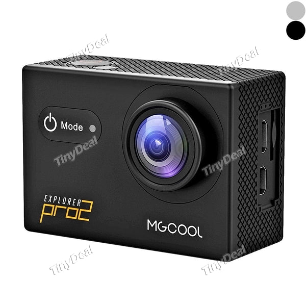 MGCOOL Explorer Pro2 4K Wifi Action Camera 2'' HD Screen Waterproof Video Sport Camera 170 Wide Angle APP Control