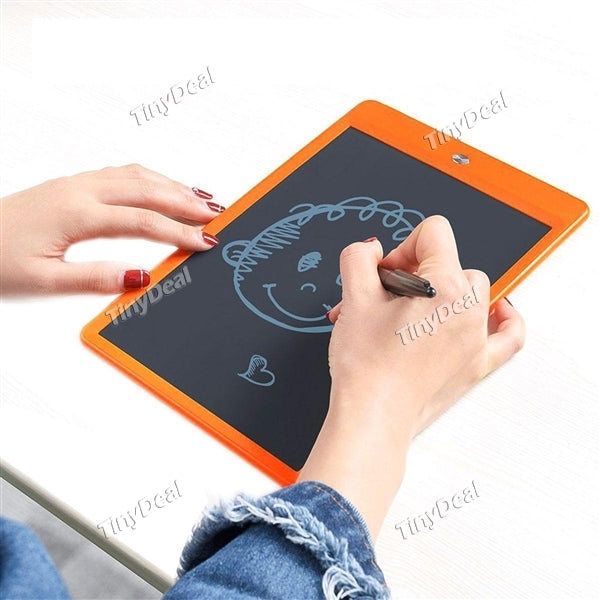 10-Inch Ultra-thin LCD e-Writing Board Digital Drawing and Writing Tablet with Stylus Pen Support Erase Button and Erasing Lock