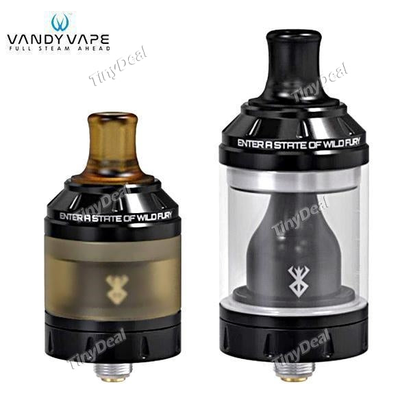 Authentic Vandy Vape Berserker MTL RTA 2ml/4.5ml Rebuildable Tank Atomizer - Black