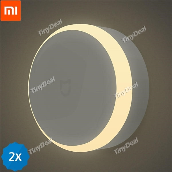 2pcs Original XIAOMI Smart Night Light LED Infrared Human Body Motion Sensor Night Light for Home Bedroom