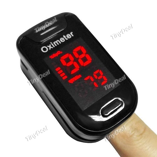 Professional Automatic Swithch-off OLED Screen Fingertip Pulse Oximeter SPO2 / Heart Rate Monitor for Home
