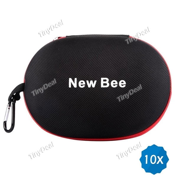 10pcs NEWBEE™ Headphone Bag EVA Earphone Protector Headset Storage Box for Cable Earphone Storage