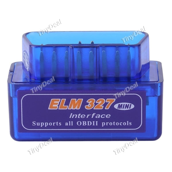6pcs Mini V2.1 ELM327 OBD2 Bluetooth Interface Car Auto Bluetooth OBD II ELM 327 Diagnostic Scanner Tool
