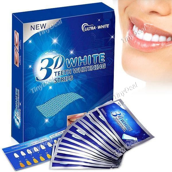 2pcs 3D Teeth Whitening Strips 28 Strips14 Pouch Whitestrips Professional Effects Teeth Tooth Whitening Kit Oral Hygiene