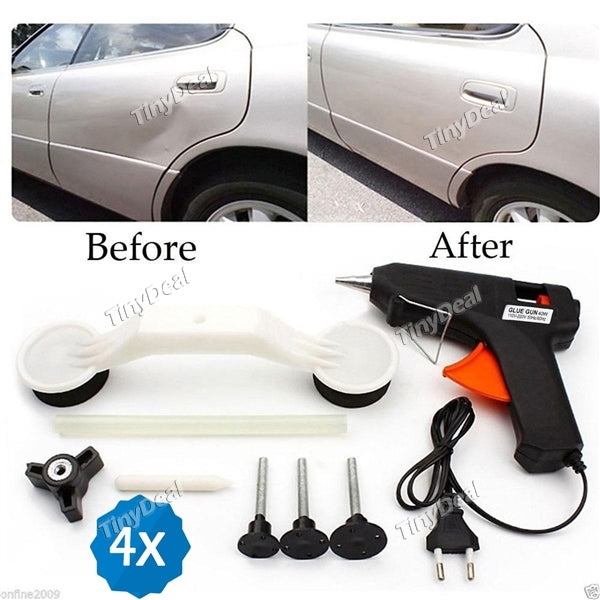 4 Set of Car Repair Auto Ding Repair Removal Tool Car Care Tools Set Kit for Vehicle