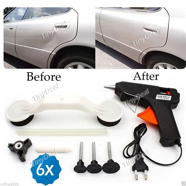 6 Set ofCar Repair Auto Ding Repair Removal Tool Car Care Tools Set Kit for Vehicle