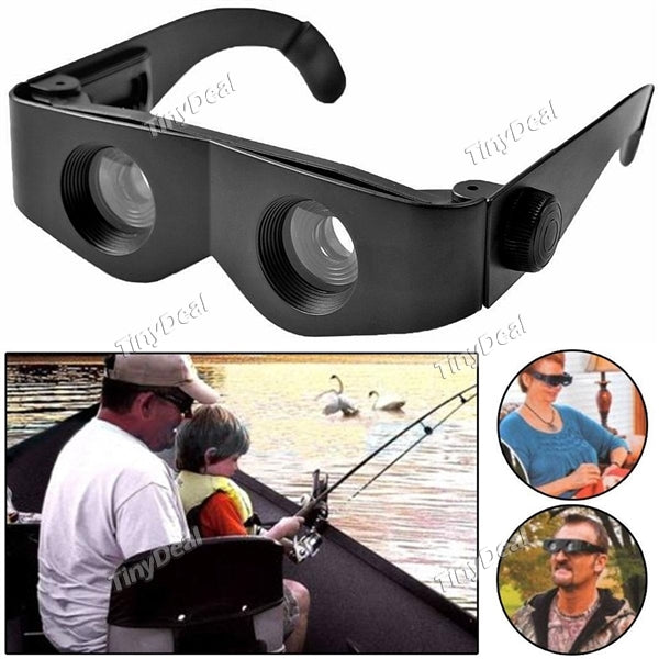 4pcs Exotic Fishing Glasses Telescope 3X Zooming Adjustable Focal Distance UV Protection Sunglasses Fishing Eyewear Tackle