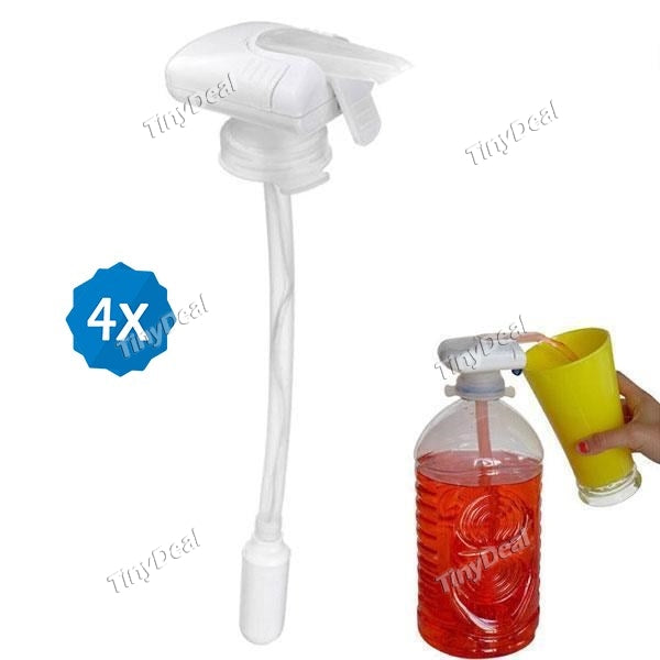 4pcs Magic Tap Electric Automatic Water Milk Drink Alcohol Beverage Dispenser