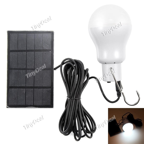2pcs Portable Solar Power LED Bulb Lamp Outdoor Lighting Camp Tent Fishing Tent Light