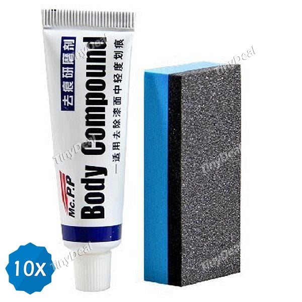 10 Set of Car Remover Scratch Repair Paint Car Body Compound Paste Set Car Paint f Scratching Paint Car Care