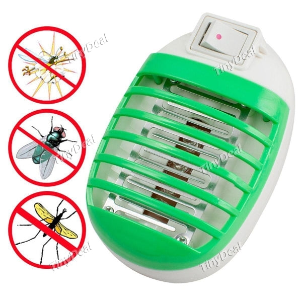 6pcs Electric Practical Mini LED Mosquito Repellent Fly Bug Insect Trap Zapper Killer Night Lamp