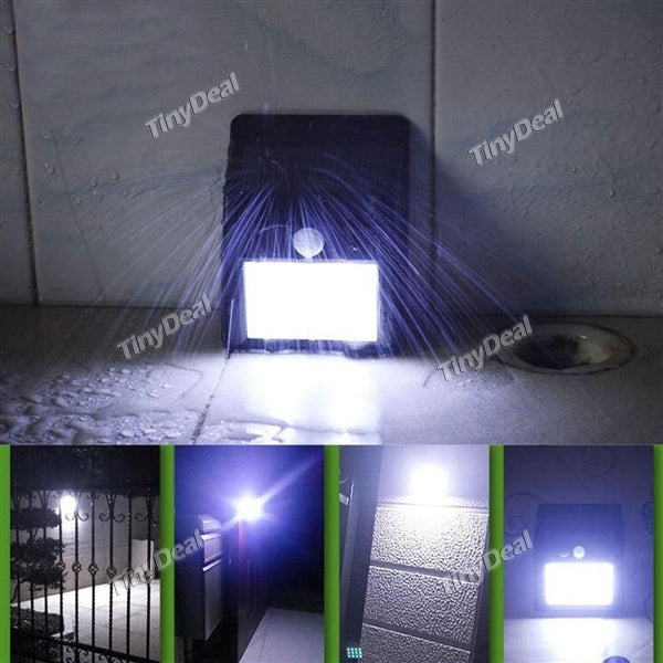 6pcs Solar Light 10LED IP64 PIR Motion Sensor Light Outdoor Waterproof Garden Emergency Lamp Path Wall Solar Lamps