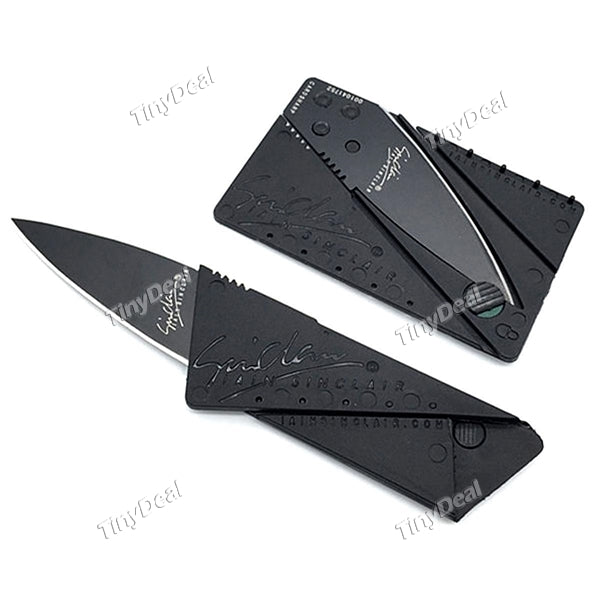 4pcs Multi-functional Ultralight Creative Folding Portable Credit Card Knives for Outdoor Tools