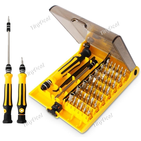 2-pack 45 in 1 Precision Screwdriver Tool Kit Compact Repair Maintenance Set Hand Repair Kit