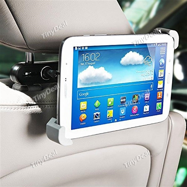 Universal 360° Degree Rotating Tablet Car Headrest Grip Mount for Tablet PC GPS Car Headrest Mount Holder