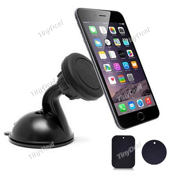 Car Phone Mount Holder Dashboard Windshield Magnetic Mount Holder for iPhone 8 Galaxy S8 Other Smartphones