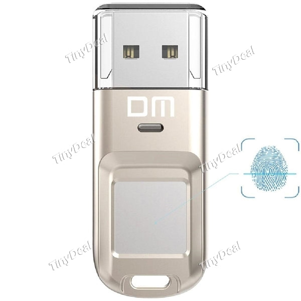 DM PD065 64GB High-speed Recognition Fingerprint Encrypted Pen Drive Security Memory USB Stick
