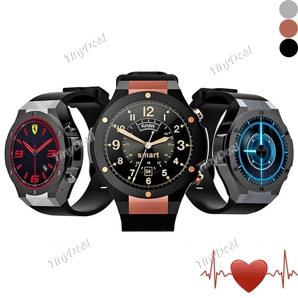 Microwear H2 Smart Watch Crown Call 3G SIM Card Reminder Pedometer Sleep Monitor Remote Camera