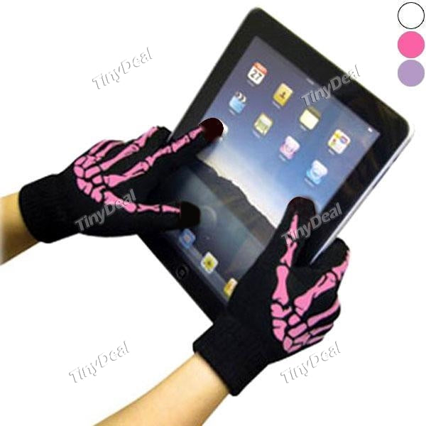 Phone Touch Screen Skull Skeleton Gloves Touch Screen Gloves for All Touch Screen Electronic Devices