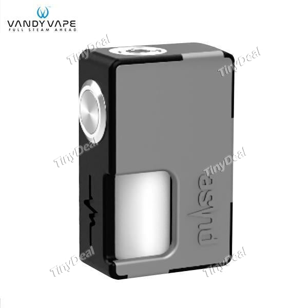 Authentic Vandy Vape PULSE BF Bottom Feeding Squonker 40A Box Mod - Grey