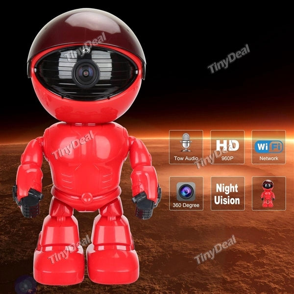 HD Wireless Robot IP Camera Security Camera Baby Monitor WiFi Remote Home Security P2P IR Night Vision