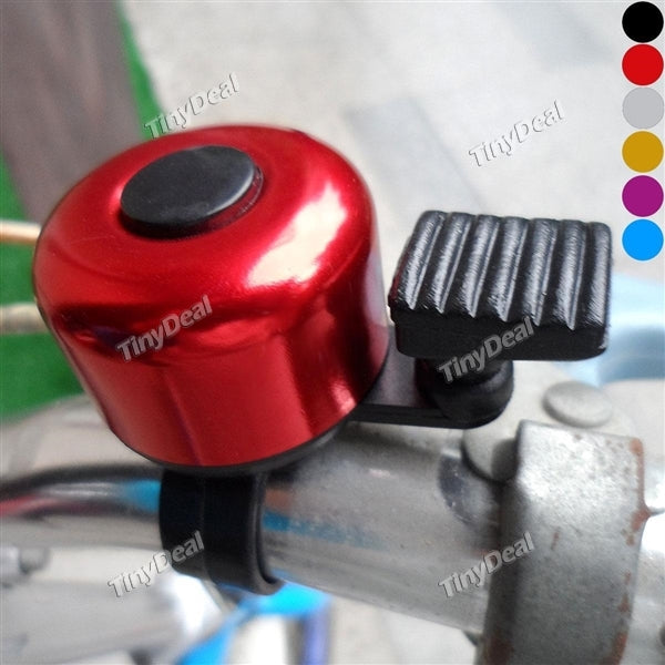 Aluminum Alloy Bicycle Bell Ring Horn Accessory Clear & Loud Ringtone Alert Fits for Mountain Bike