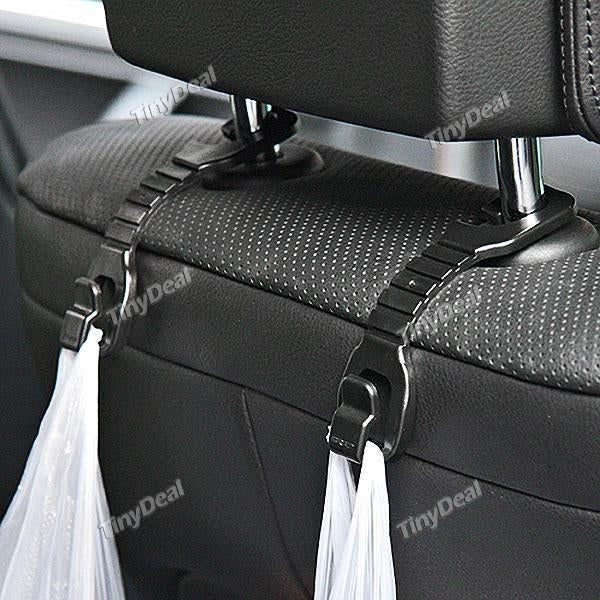 4 Pair Plastic Truck Shopping Bag Holder Auto Car Seat Hook Hanger