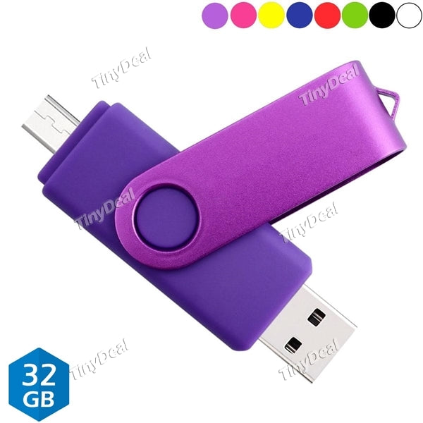 OTG USB Flash Drive OTG Pen Drive USB 2.0 32GB Pendrive Memory Stick