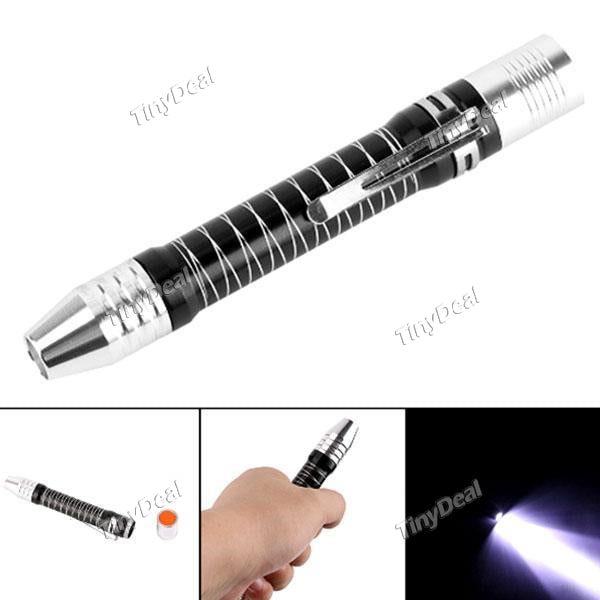 Mini LED 1000 Lumen Hiking Camping Flashlight Pen with Clip Flashlight Camping Torch Outdoor Lights Lamp