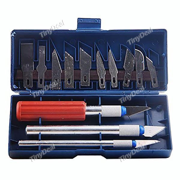 13pcs Multi-function Handmade Wood Sculpture Chisel Set Cutter Knife Wood Knives Carpenter Tools Repair Set