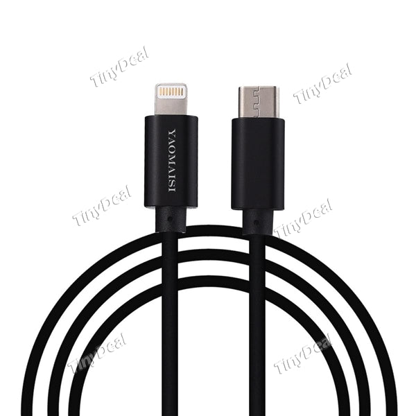 YAOMAISI USB Type-C to Lightning 2-in-1 Data Charger Cable Fast Charge Fast Transfer