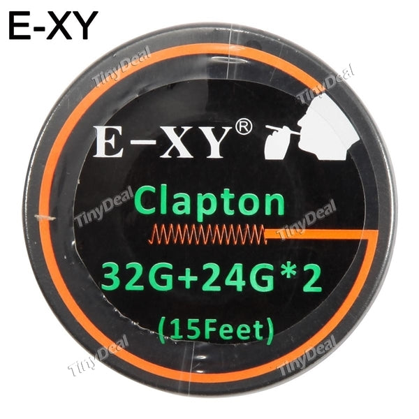 E-XY Kanthal A1 Clapton 32GA + 24GA*2 15 Feet 0.2mm Heat Coil Wires 5M for RTA RDA RBA Coil Building