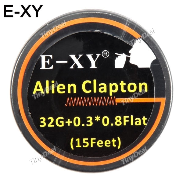 E-XY Alien Clapton 32GA 15 Feet 0.2mm Heat Coil Wires 10M for RTA RDA RBA Coil Building