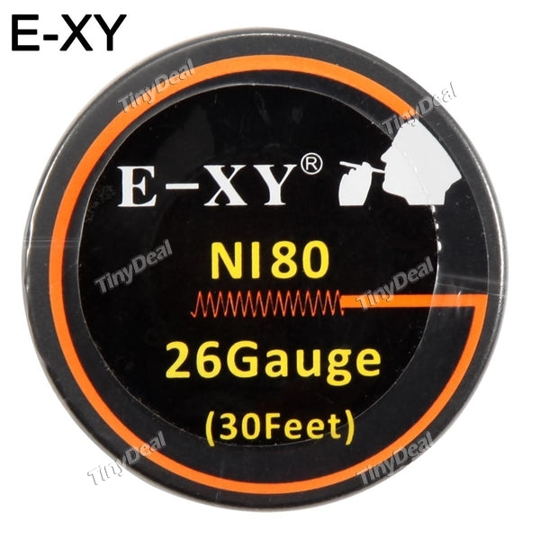 E-XY Ni80 24GA 30 Feet 0.51mm Heat Coil Wires 10M for RTA RDA RBA Coil Building