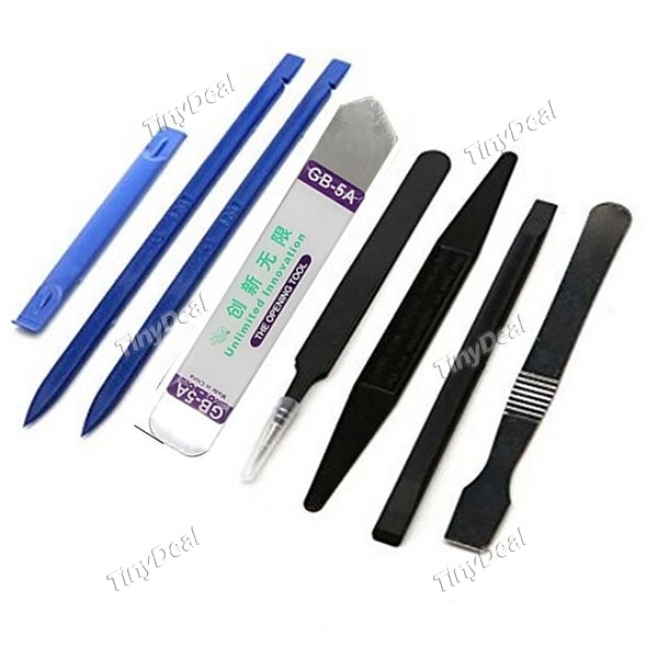 Multifunctional 8 in 1 Opening Pry Tools Screwdriver Repair Kit Electronics Opener f iPhone iPad Laptop