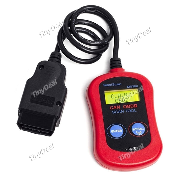 AMS300 OBD2 CAN BUS CODE READER Car Fault Computer Tester Diagnostic Instrument Tool Scan Tool for Car SUV etc