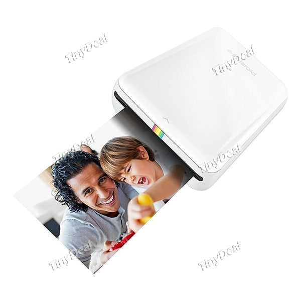 Polaroid ZIP Mobile Printer w/ZINK Zero Ink Printing Technology - Compatible w/iOS & Android Devices - White