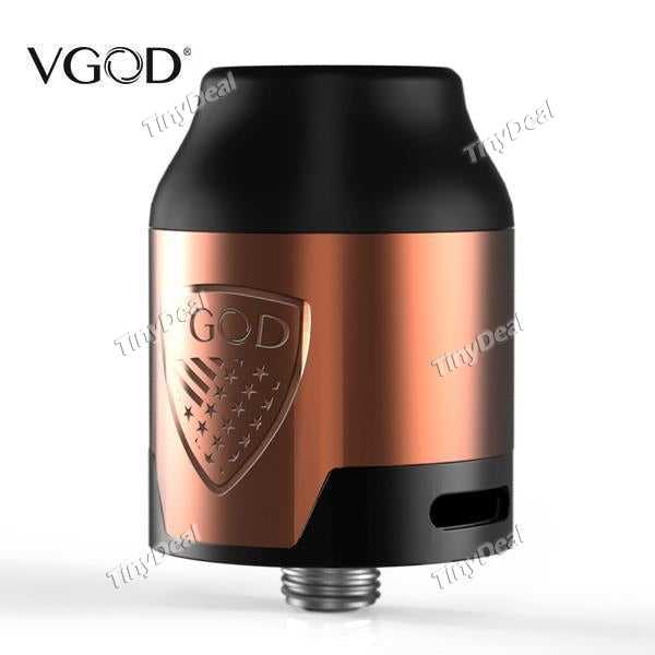 Authentic VGOD Elite RDA Rebuildable Dripping Atomizer 24MM - Copper