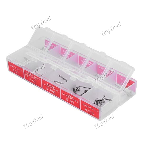 Authentic Vapethink Steam Shark Pre-built Mini 10 in 1 Coil Set 2 Pieces Every Specification