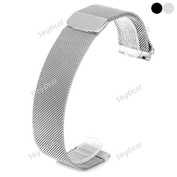 20mm Magnetic Loop Stainless Steel Band Smartwatch Band for Xiaomi Huami Amazfit