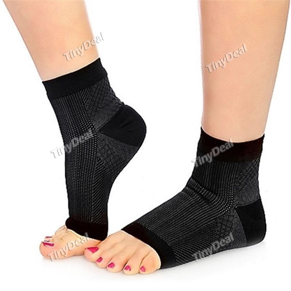 Comfort Foot Anti Fatigue Compression Sleeve Relieve Swelling Varicosity Women Men Miracle Copper Anti-Fatigue Socks